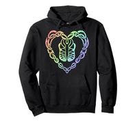 Irish Step Dancing Celtic Knot Heart Pullover Hoodie