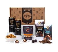Irish Stout Beer & Chocolate Gift Set with Snacks - Beer Hamper for Birthdays, Thank You & Special Occasions (Standard Gift Box)