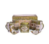 Irish Tea Set in a Matching Gift Box | Cup Set made of Ceramic | 400 ml Coffee Tea Porcelain Mug Set by Royal Tara