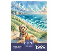 Irish Terrier 1000 Pieces Small Animal Dogs Jigsaw Puzzles with Paper Art Creativity & Gift Giving for Adults And Kids Age 12 Years Up Fun Challenges 38x26cm/1000pcs