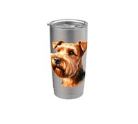 Irish Terrier Dog Portrait Stainless Steel Insulated Tumbler