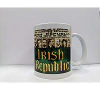 Irish The Gael Collection - Ireland's 1916 Easter Rising Mug Proclamation Design with Photos of The Seven Signatories & the Original Proclamation