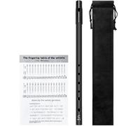 Irish Tin Whistle Key of C Made from Black Wind Type Sound Penny Whistle (Key of C, 1 Pack)