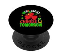 Irish Today Chinese Tomorrow St. Patrick's Day Shamrocks PopSockets Adhesive PopGrip