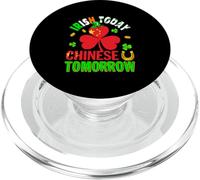 Irish Today Chinese Tomorrow St. Patrick's Day Shamrocks PopSockets PopGrip for MagSafe
