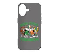Irish Today Funny St Patricks Day Beer Humor Case for iPhone 17
