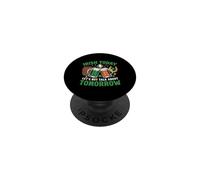 Irish Today Funny St Patricks Day Beer Humor PopSockets Adhesive PopGrip