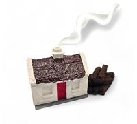 Irish Turf/Peat Incense Authentic Irish Smoking Cottage Set with Burner - The Authentic Smell of Ancient Ireland - Irish Gift Idea made in Ireland