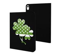 Irish U.S.A Flag Clovers Cute Tablet Case Unisex Slim Hard Protective Cover Compatible with iPad 9th/ 8th/ 7th