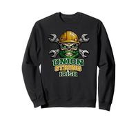 Irish Union Strong and Irish Skull Hard Hat St Patrick's Day Sweatshirt