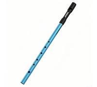 Irish Whistle, Traditional Craftsmanship, C/D Key A Beautifully Tuned 6 Hole Instrument for All Musicians (Blue C)