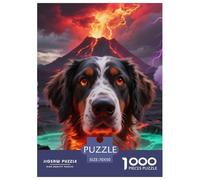 Irish Wolfhound 1000 Piece Puzzle Educational Games Pet Dog Puzzles for Adults Gifts for Men70x50cm/1000pcs