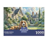 Irish Wolfhound 1000 Piece Puzzles Adults Game Challenging Creative Gifts Women And Man Home Decoration Puzzles 38x26cm/1000pcs