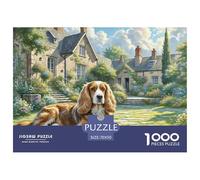 Irish Wolfhound 1000 Pieces Jigsaw Puzzles Engaging Educational Games Jigsaw Puzzles Home Decoration for Adults & Families 70x50cm/1000pcs