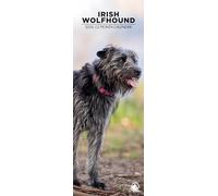 Irish Wolfhound 2026 Wall Calendar, 12-Month Slim Format, Made in England
