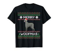 Irish Wolfhound Christmas Value Graphic T-Shirt