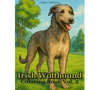 Irish Wolfhound | Coloring Book Vol. 2: 50 Relaxing Designs for Dog Lovers