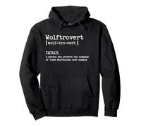 Irish Wolfhound Dad Dog Lover Pullover Hoodie