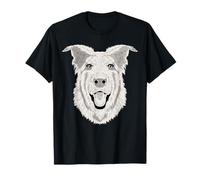 Irish Wolfhound Dog Face Pet Art Portrait Puppy Breeder T-Shirt