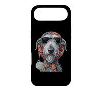 Irish Wolfhound Dog Granny Square Crochet Yarn Crocheting Case for iPhone Air