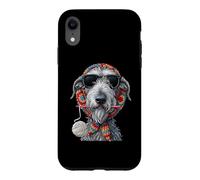 Irish Wolfhound Dog Granny Square Crochet Yarn Crocheting Case for iPhone XR