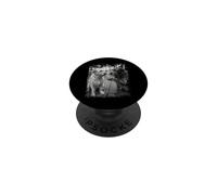 Irish Wolfhound Dogs Smoking Cigarette Urban Street Art PopSockets Adhesive PopGrip