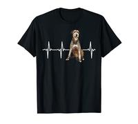 Irish Wolfhound Heartbeat Dog Lover T-Shirt