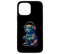 Irish Wolfhound Retro Gamer Vintage Gaming Dog Lover Case for iPhone 13 Pro Max