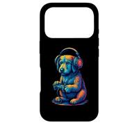 Irish Wolfhound Retro Gamer Vintage Gaming Dog Lover Case for iPhone 17 Pro