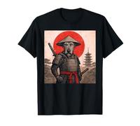 Irish Wolfhound Samurai Warrior Vintage Japanese Ukiyo-e Dog T-Shirt