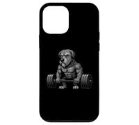 Irish Wolfhound Weightlifting Bodybuilder Workout Gym Dog Case for iPhone 12 mini