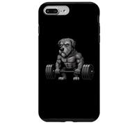 Irish Wolfhound Weightlifting Bodybuilder Workout Gym Dog Case for iPhone 7 Plus/8 Plus