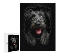 Irish Wolfhound Wooden Picture Puzzle for Grown-Ups, 500 PCS - Winter Gift - for A Rewarding Weekend Challenge