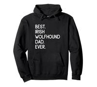Irish Wolfhounds Best Irish Wolfhound Dad Ever Pullover Hoodie