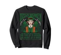 Irish Women The Soul of a Witch Celtic Pride St Patrick's Sweatshirt