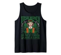 Irish Women The Soul of a Witch Celtic Pride St Patrick's Tank Top