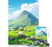 Irish Wonderful Landscape Jigsaw Puzzles for Teenagers 1000 Piece Logic Fun Bright Print Home Enjoyable Room Accent (38x26cm)