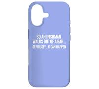 Irishman Walks Out of a Bar St. Patrick’s Day Humor Case for iPhone 17