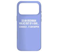 Irishman Walks Out of a Bar St. Patrick’s Day Humor Case for iPhone 17 Pro Max