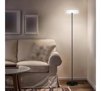 Irishom Adjustable Height Solar Powered Outdoor Floor Lamp, Remote/Touch Control, Type-C Charging, IP65 Rainproof, Auto On/Off, Garden, Patio, Yard, Ideal for Indoor Reading