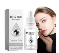 Irisink Color Changing Eye Drops,Fancy Drops Change Your Eye Color, Irisink Pro Eye Drops,Eye Color Changing Drops,Moisturizing Eye Drops,Lighten & Brighten Your Eye Color (Grey)