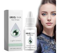 Irisink Color Changing Eye Drops,Fancy Drops Change Your Eye Color, Irisink Pro Eye Drops,Eye Color Changing Drops,Moisturizing Eye Drops,Lighten & Brighten Your Eye Color (Green)