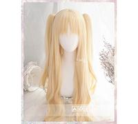 Irkalla Ereshkigal Wig Fate Grand Order Cosplay Wig Curly Light Blonde Hair Anime Wigs + Wig Cap
