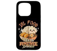 IRL Food Needs Anime Sparkle Funny Anime Food Kawaii Meme Case for iPhone 15 Pro
