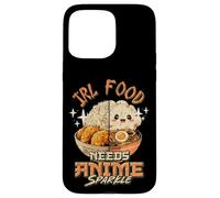 IRL Food Needs Anime Sparkle Funny Anime Food Kawaii Meme Case for iPhone 15 Pro Max