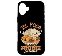 IRL Food Needs Anime Sparkle Funny Anime Food Kawaii Meme Case for iPhone 16 Plus