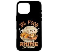 IRL Food Needs Anime Sparkle Funny Anime Food Kawaii Meme Case for iPhone 16 Pro Max