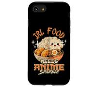 IRL Food Needs Anime Sparkle Funny Anime Food Kawaii Meme Case for iPhone SE (2020) / 7 / 8