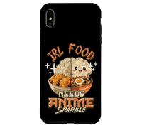 IRL Food Needs Anime Sparkle Funny Anime Food Kawaii Meme Case for iPhone XS Max