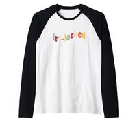 IRL-Locked Funny Gen Z Meme Offline Analog Physical World Raglan Baseball Tee